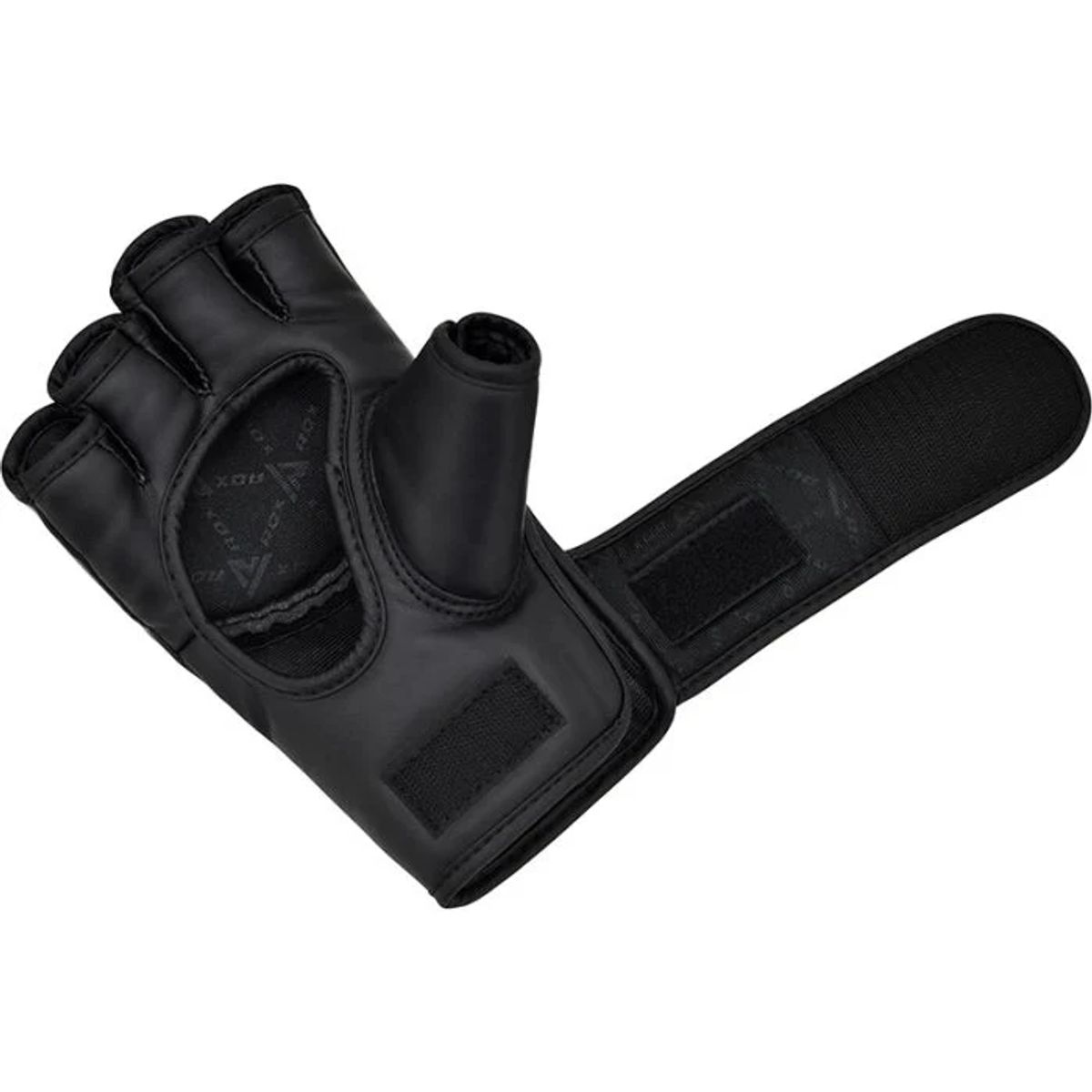 RDX - Guantes de MMA y Grappling F12 Negro - M
