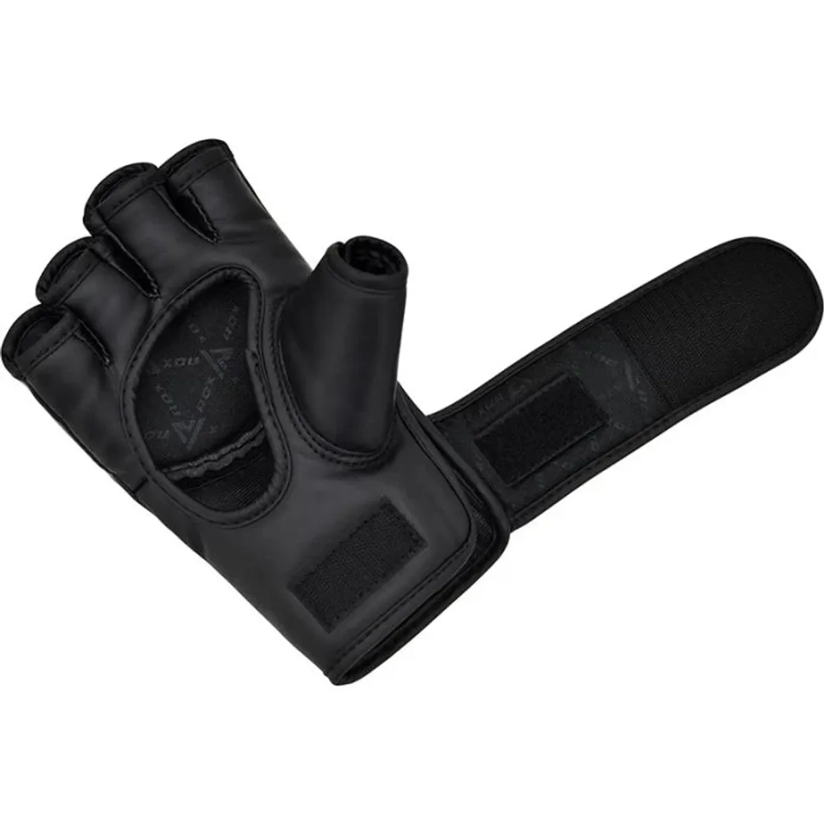 RDX - Guantes de MMA y Grappling F12 Negro - S