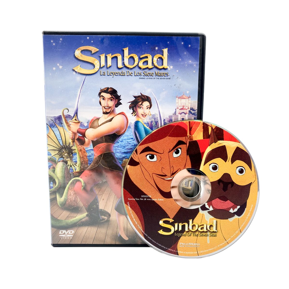 Dreamworks - Dvd Original Sinbad: La Leyenda De Los 7 Mares