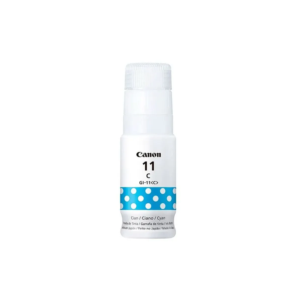 CANON - Tinta Canon GI-11BK Cian 70ml  6000 Págs  PIXMA G2160/G3160  Original