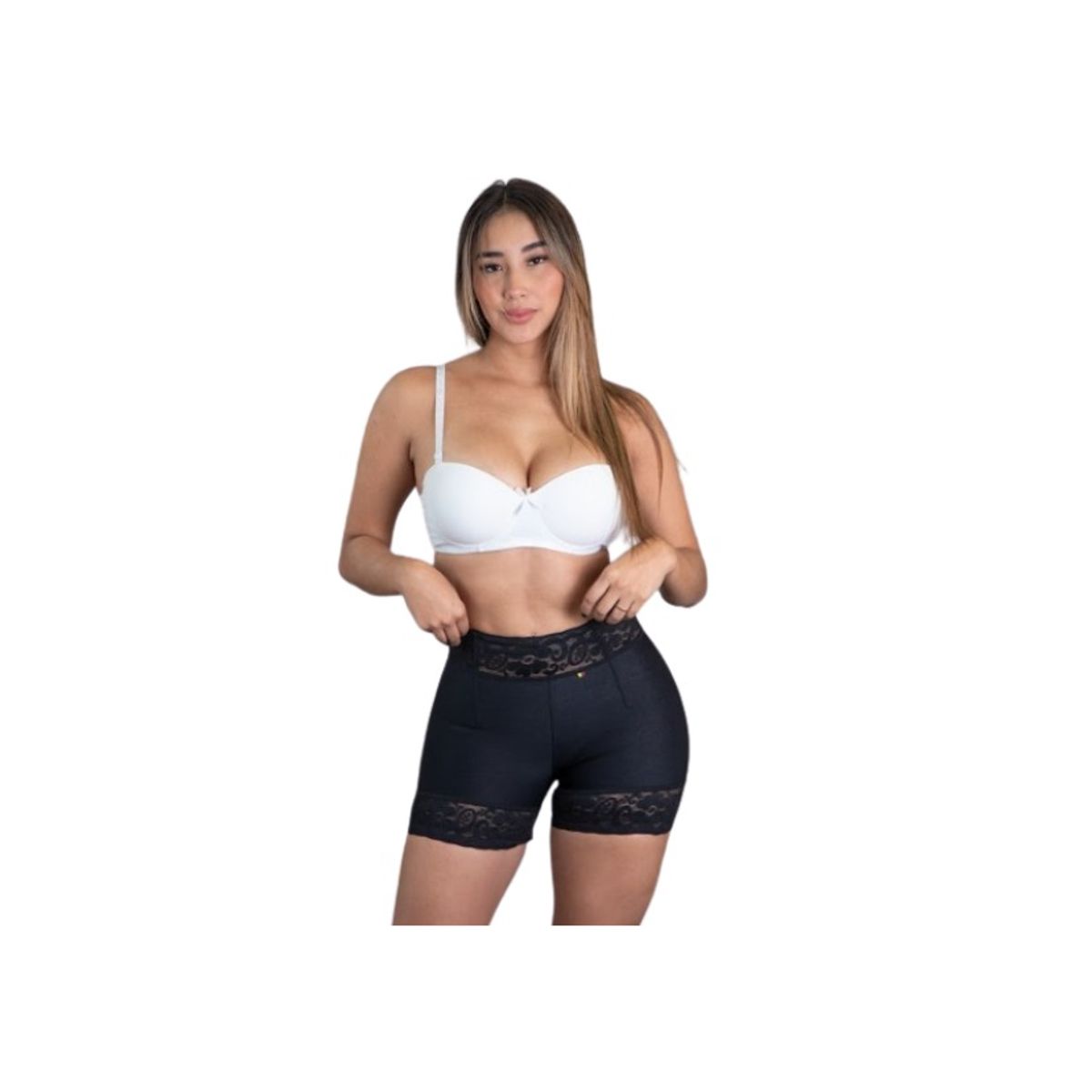 COLOMBIANA - Short Faja Mujer Moldeadora Con Varillas
