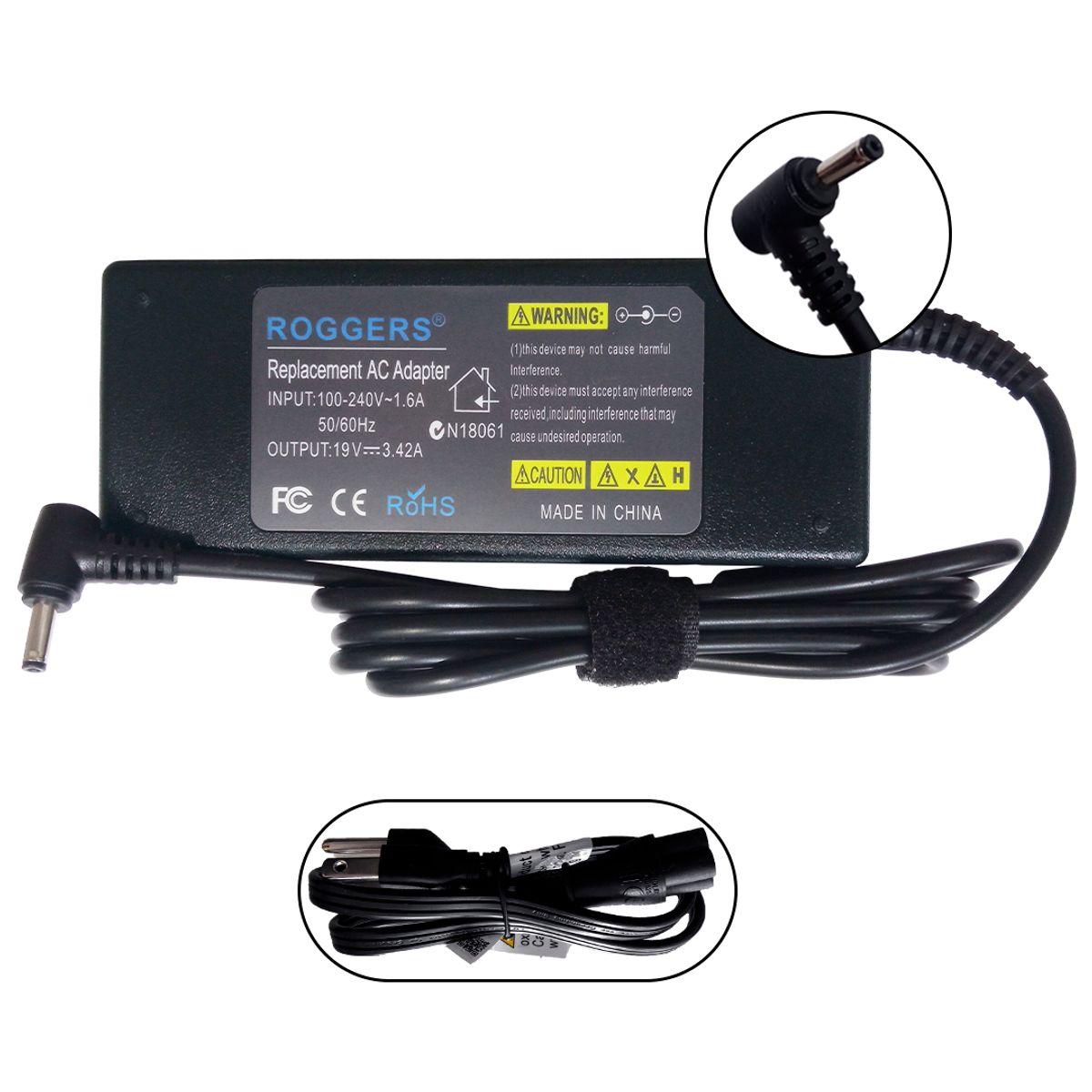OEM - Cargador Para Laptop Chuwi Punta 35135 19v 342a 65w