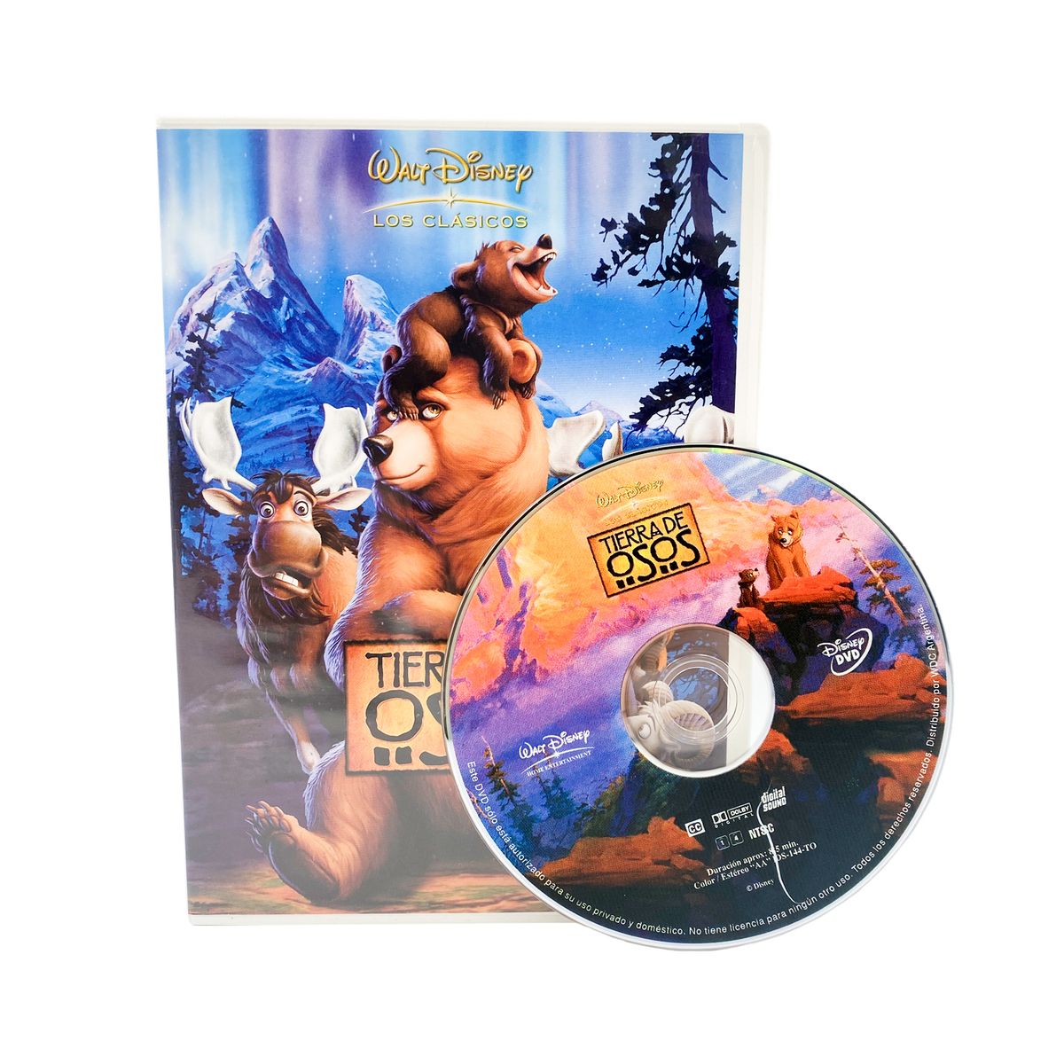 DISNEY - Dvd Original Tierra De Osos