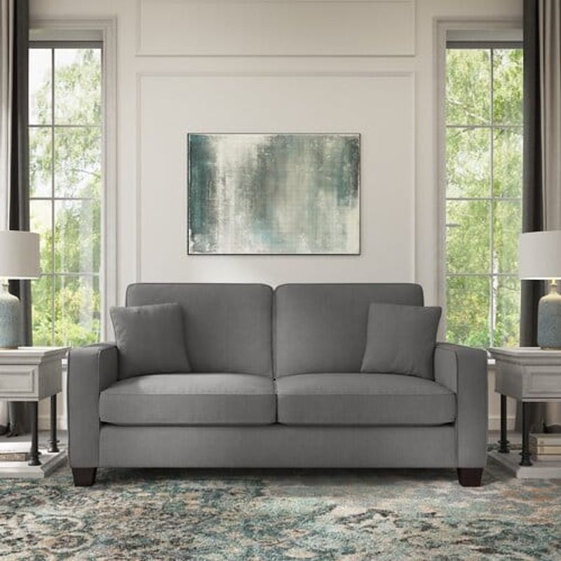 AMOBLART - SILLON MANGUT COLOR GRIS OSCURO DE 3CUERPOS