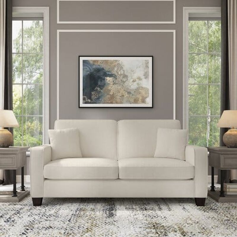 AMOBLART - SILLON MANGUT COLOR IVORY DE 3CUERPOS