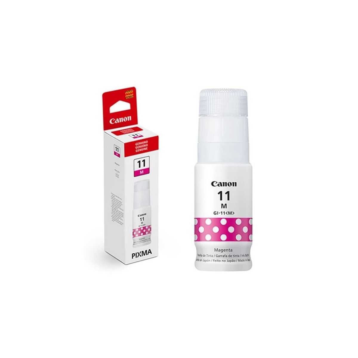 CANON - Botella de Tinta CANON GI-11 ROJO Magenta