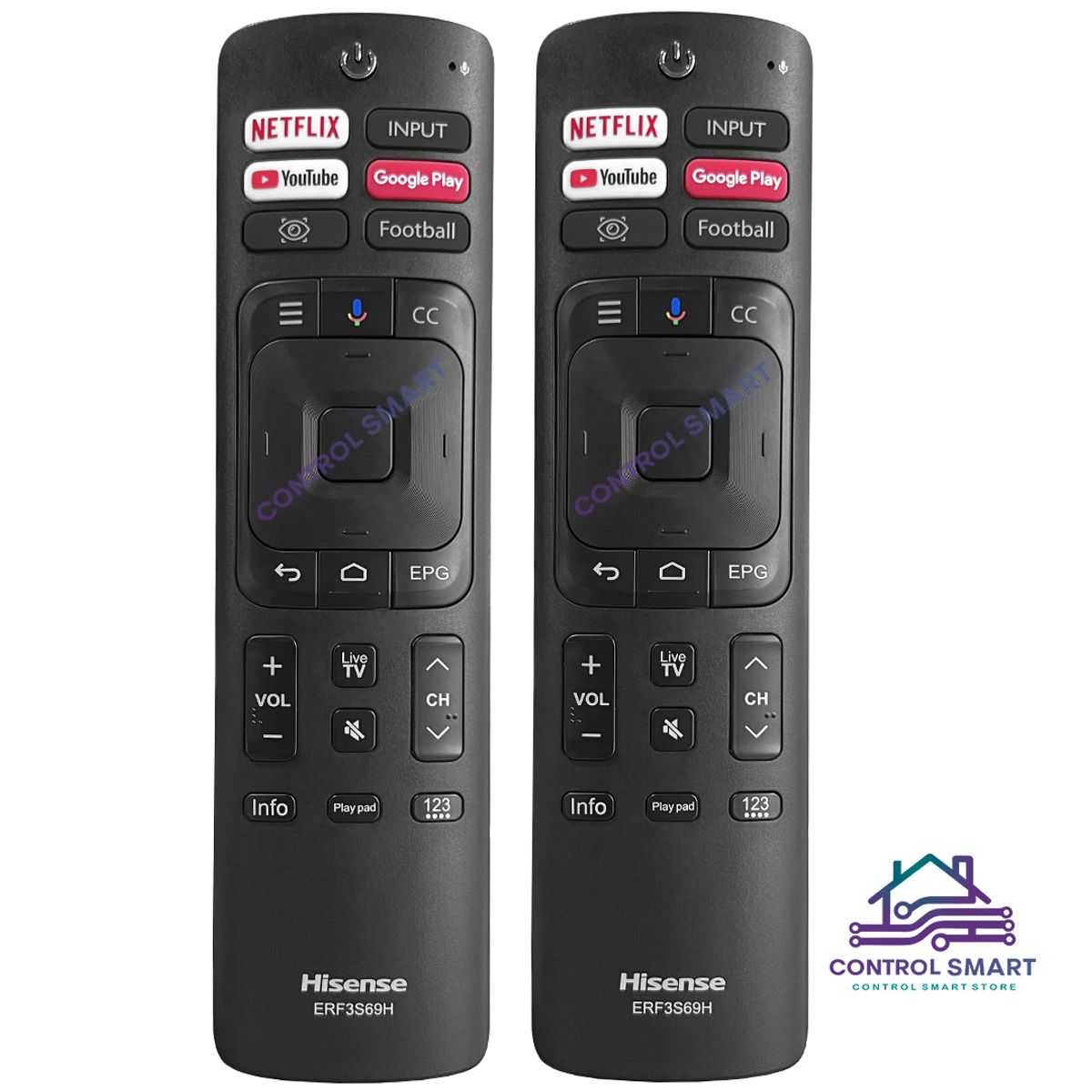 HISENSE - Control Remoto Original Para Hisense Smart TV con Mando De Voz