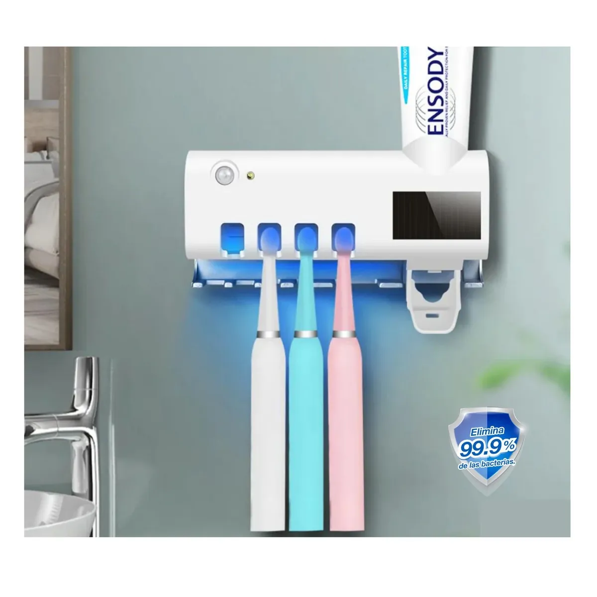 OEM - Esterilizador de Cepillos de Dientes Inteligente con Protección UV