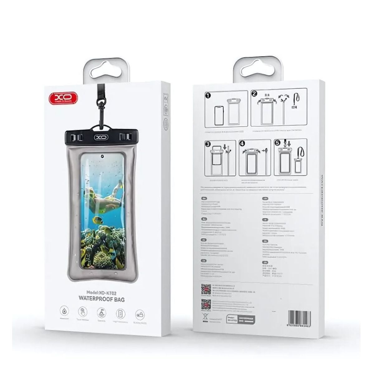 GENERICO - Funda Impermeable Acuática para teléfono XO KT02