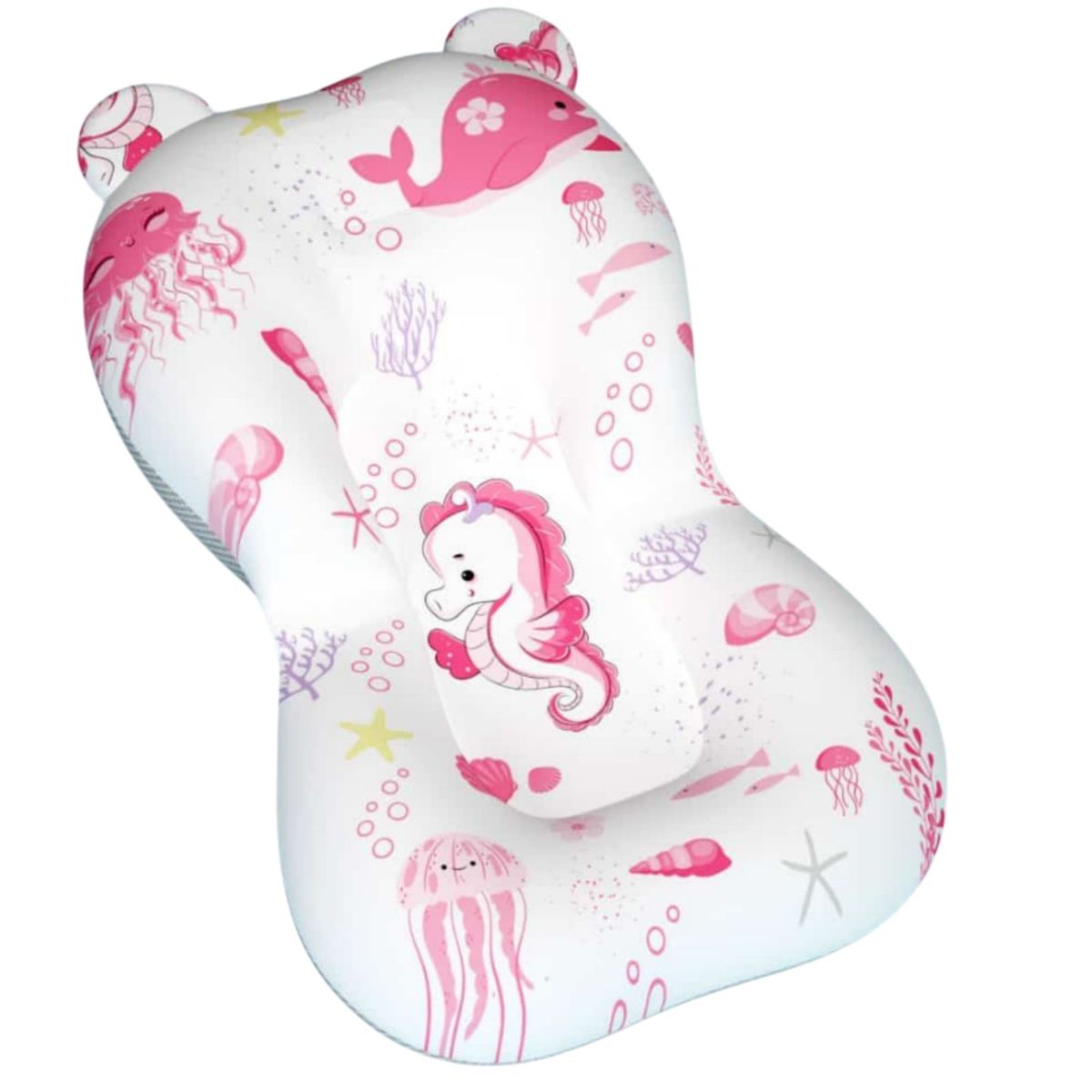 GENERICO - Cojín para bañera de Bebé Alfombra antideslizante ROSA