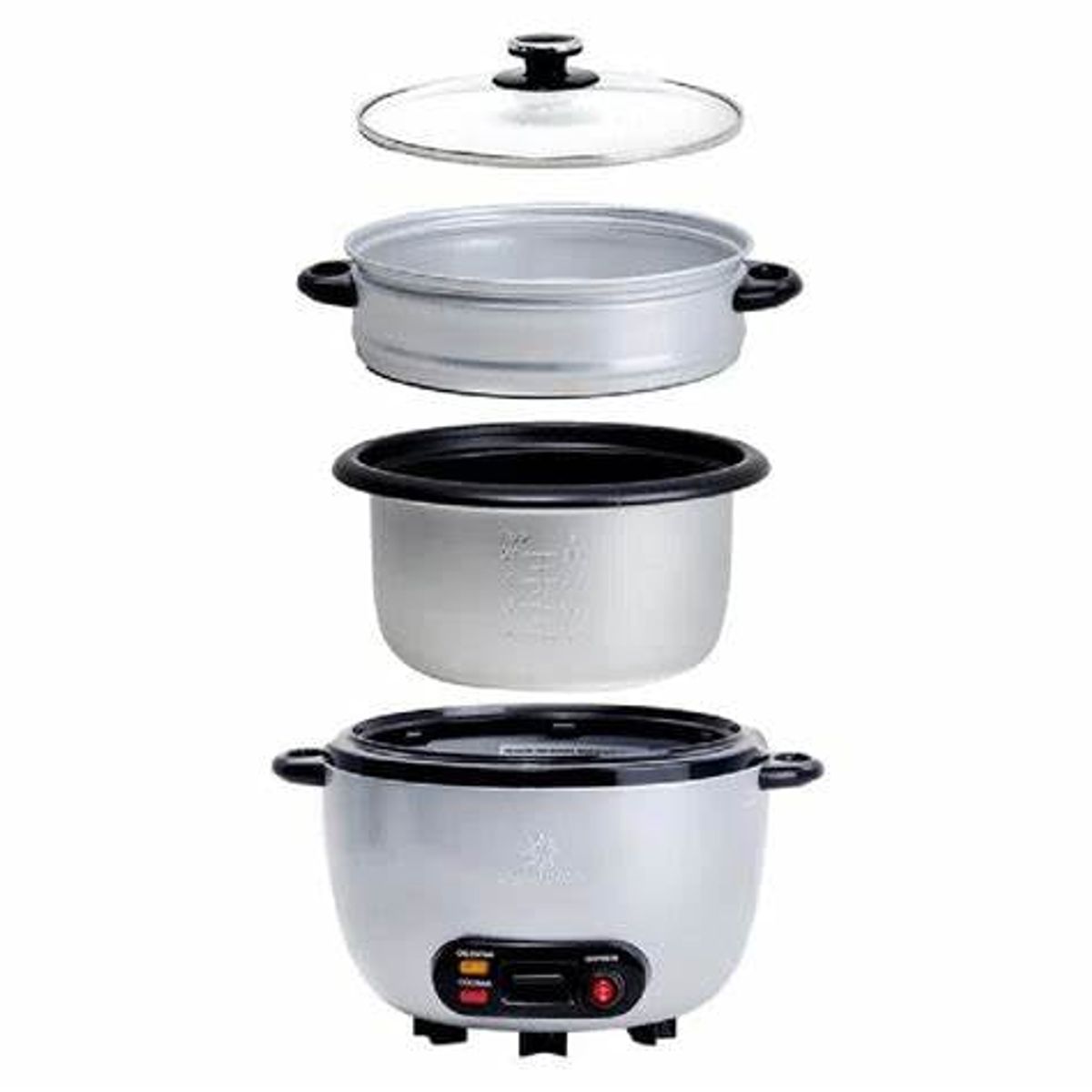 INDURAMA - Olla Arrocera con Vaporera Indurama 18L OAI-GR18 Gris