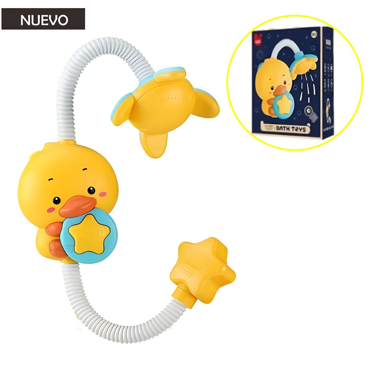 GENERICO - Regadera de Baño Pollito para Bebes