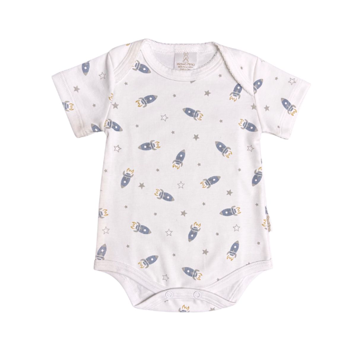 WAWA PIMA - PACK DE BODY´S 100%  ALGODÓN PIMA