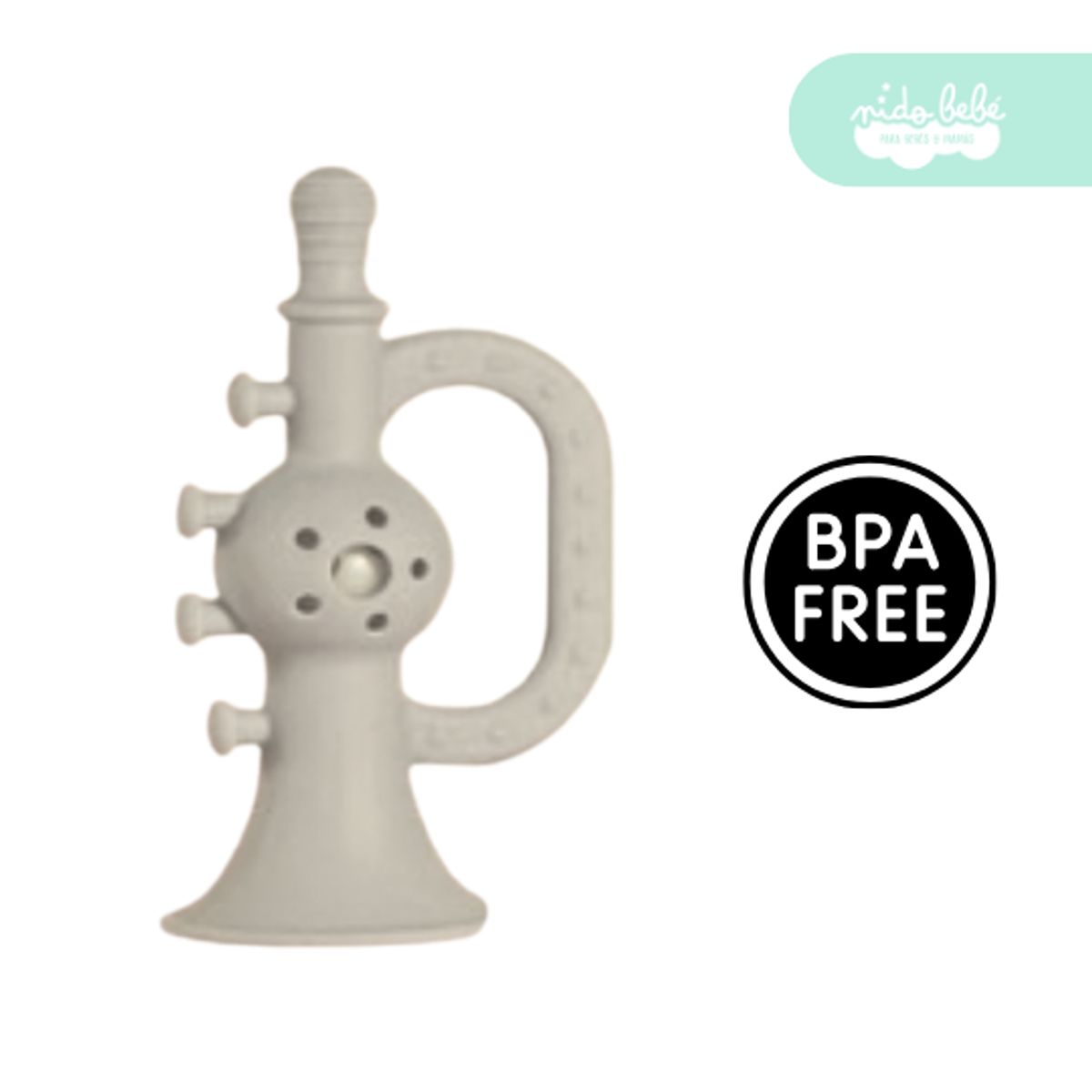 GENERICO - mordedor de silicona trompeta