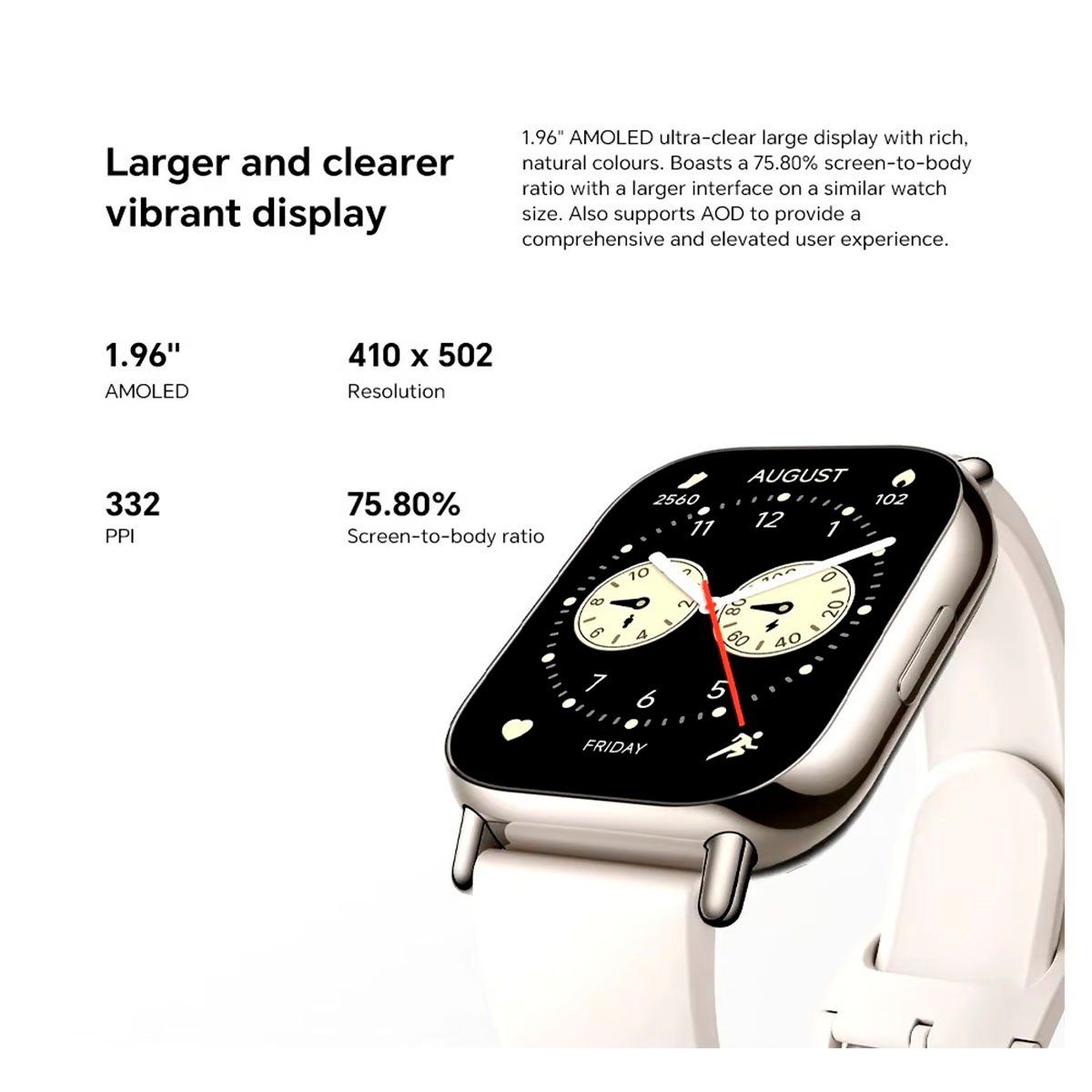 XIAOMI - Xiaomi Smartwatch Redmi Watch 5 Lite - Gold