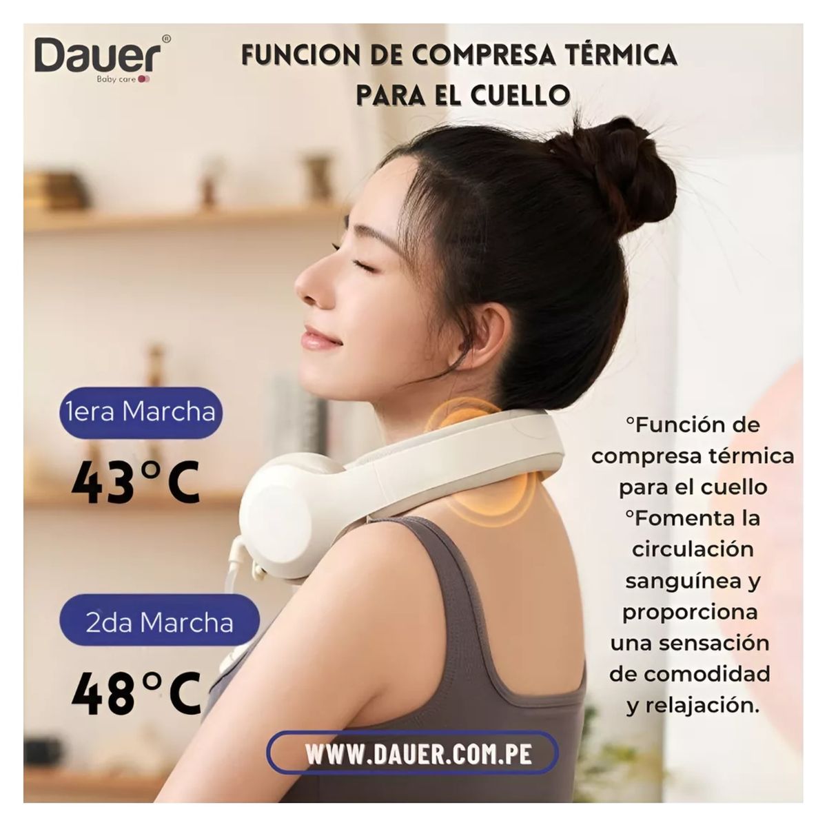 DAUER - Extractor De Leche Eléctrico Portátil Manos Libres