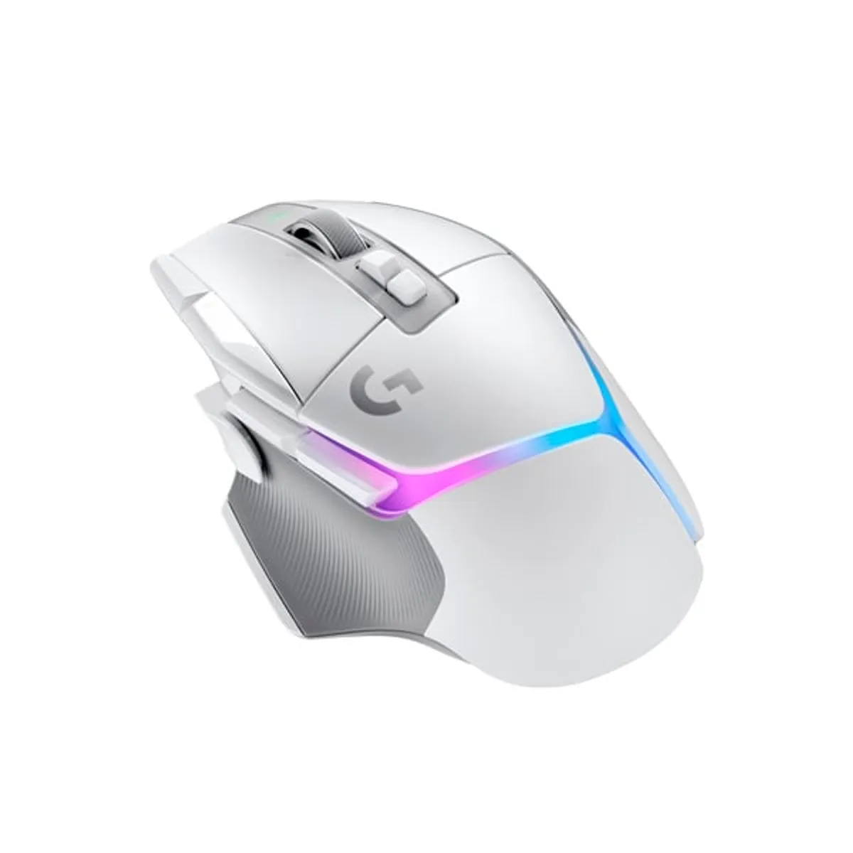 LOGITECH - Mouse Logitech inalámbrico RGB G502 X Plus para juegos Blanco