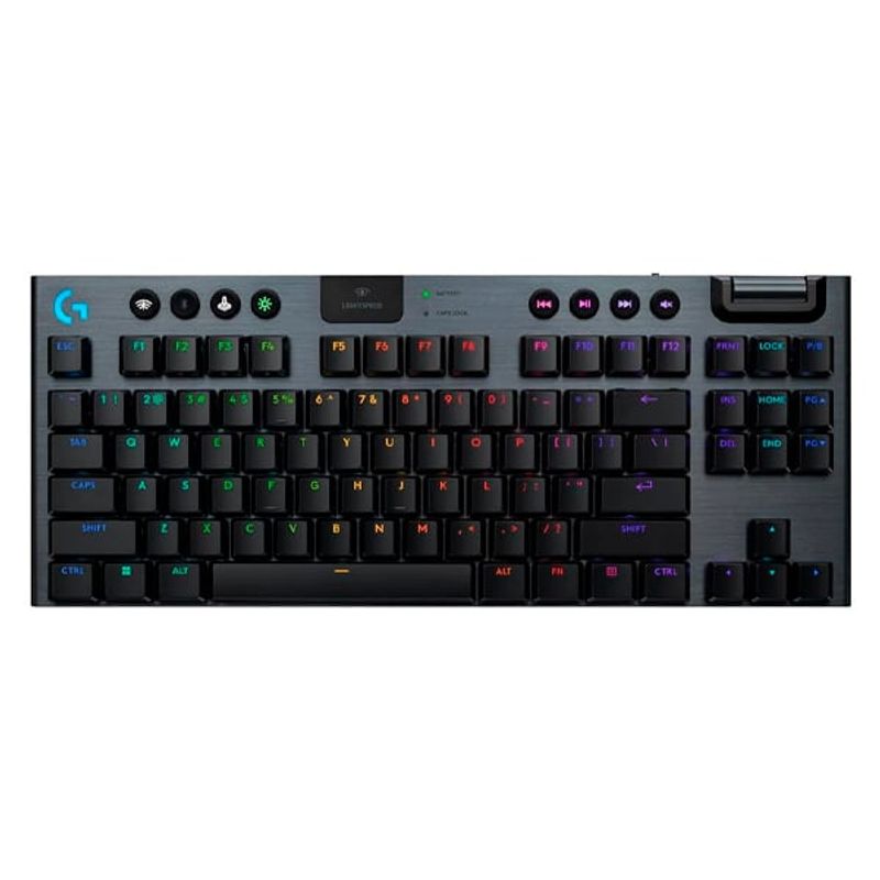 LOGITECH - Teclado Inalámbrico para juegos Logitech G915 X LIGHTSPEED TKL Negro