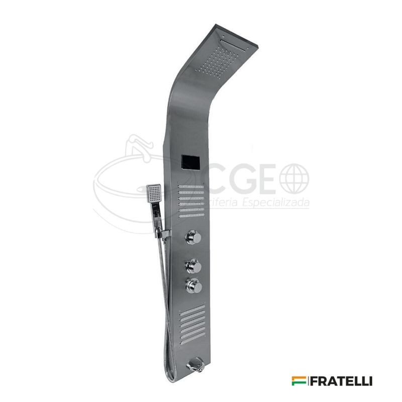 FRATELLI - COLUMNA DE DUCHA LED GRIS  SK-8010