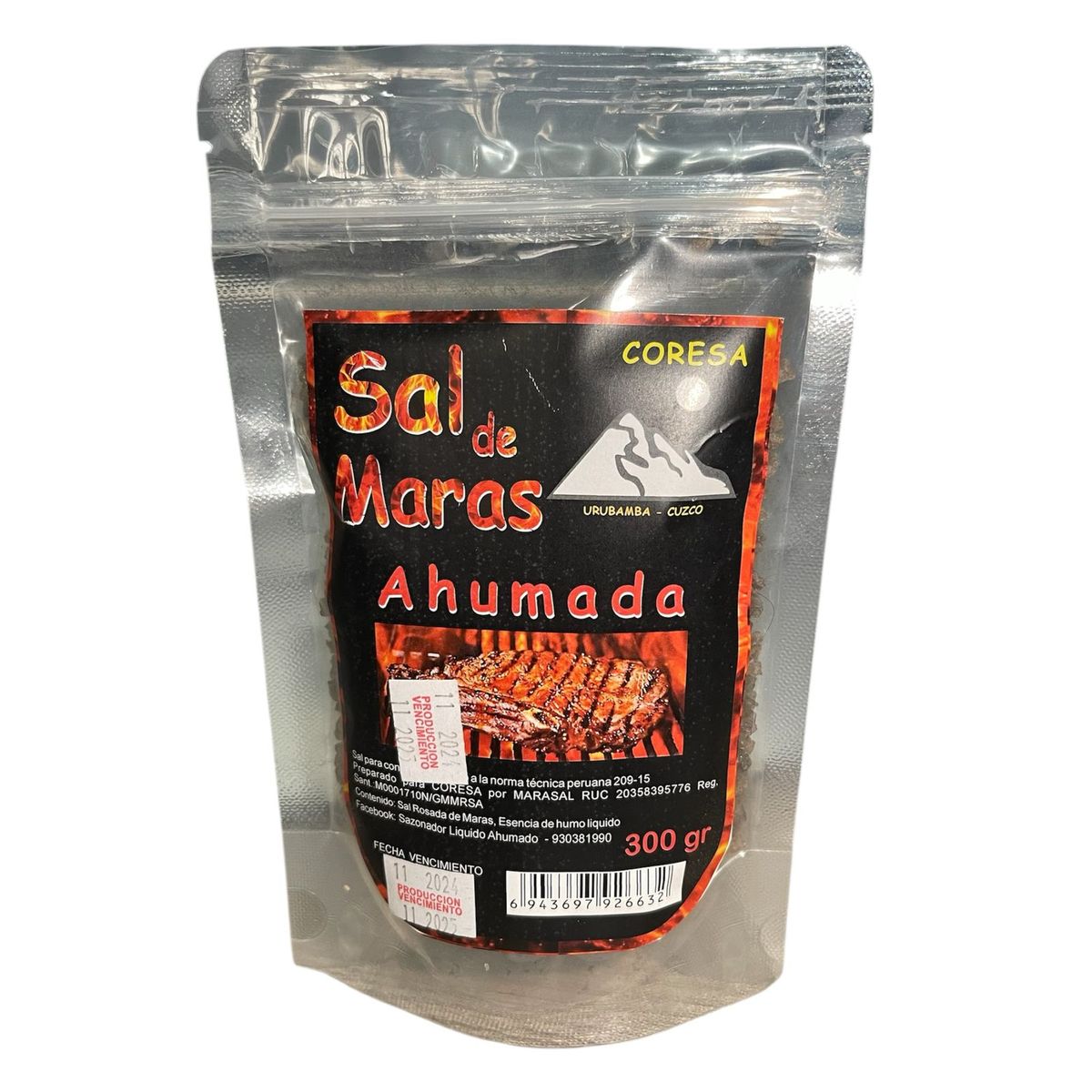 GENERICO - SAL  DE MARAS AHUMADA 300GR