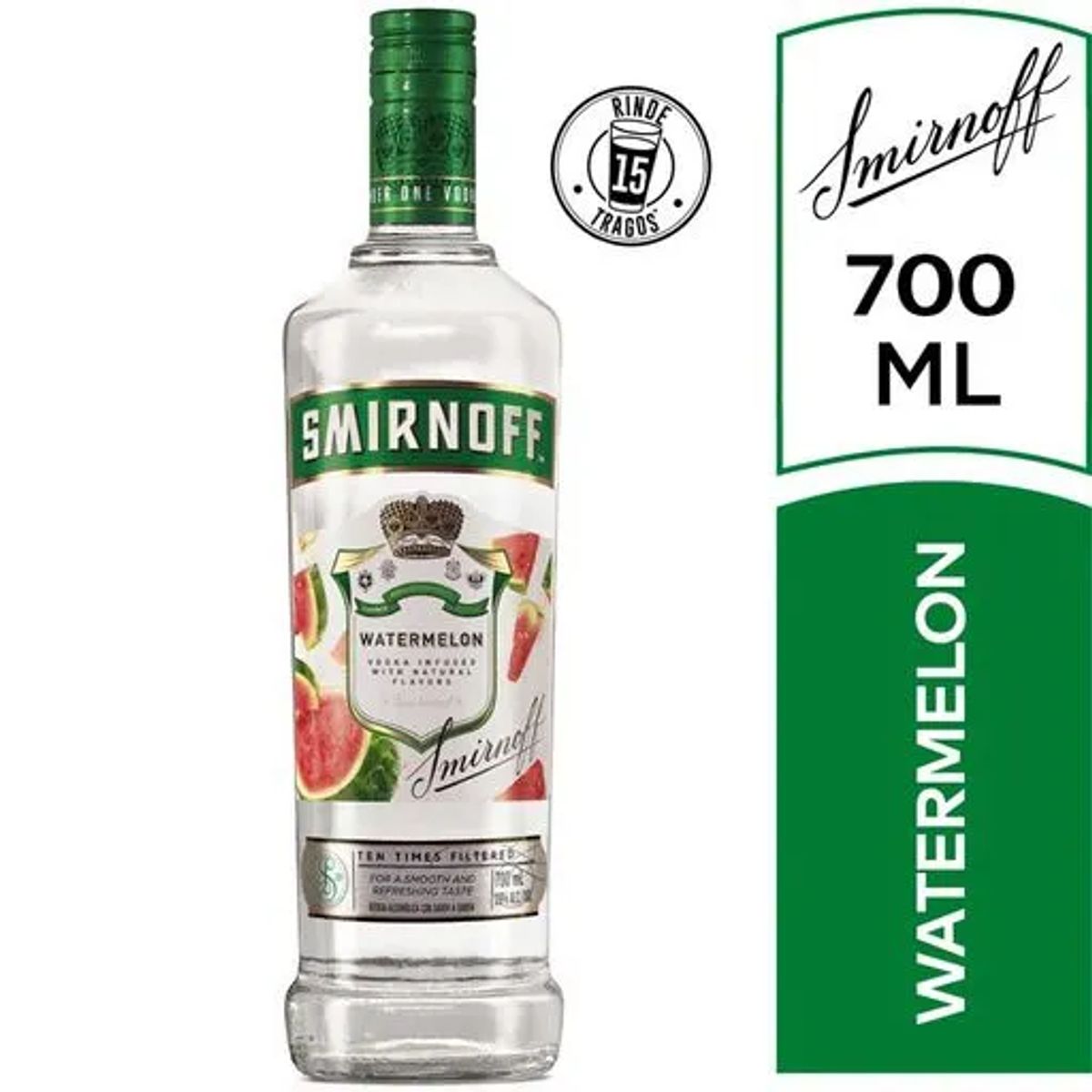 SMIRNOFF - VODKA SMIRNOFF WATERMELON 700ML