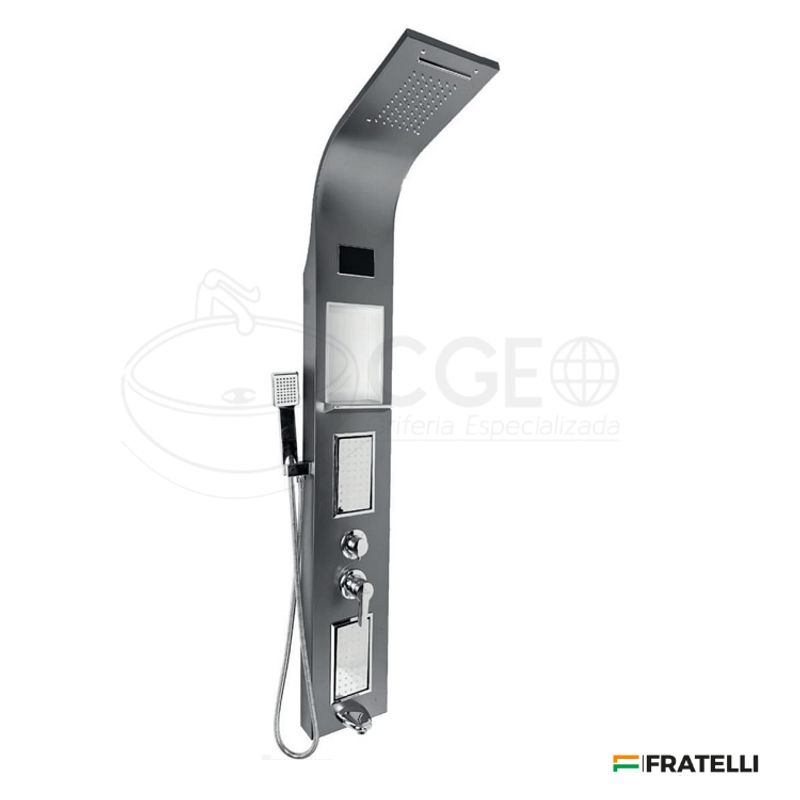FRATELLI - COLUMNA DE DUCHA LED GRIS  SK-8051