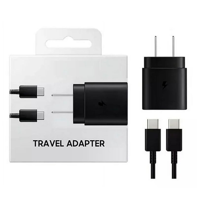 GENERICO - Cargador 25w Compatible Con Samsung Note 10 Plus