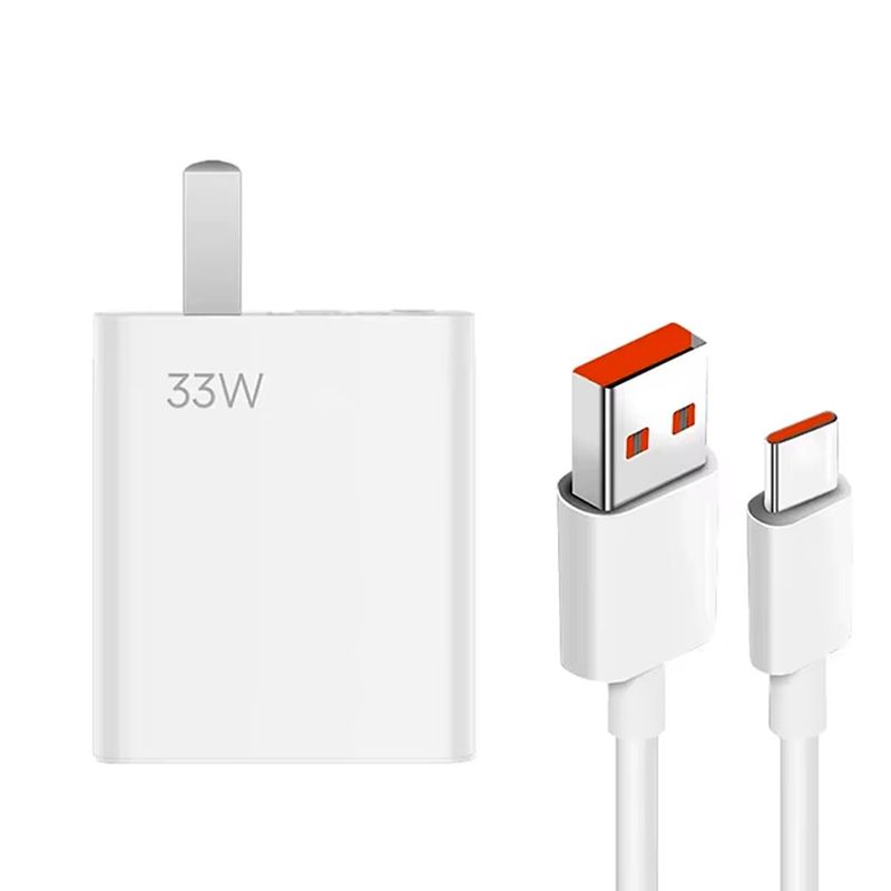 GENERICO - Cargador 33w Compatible Con Xiaomi Redmi 9c