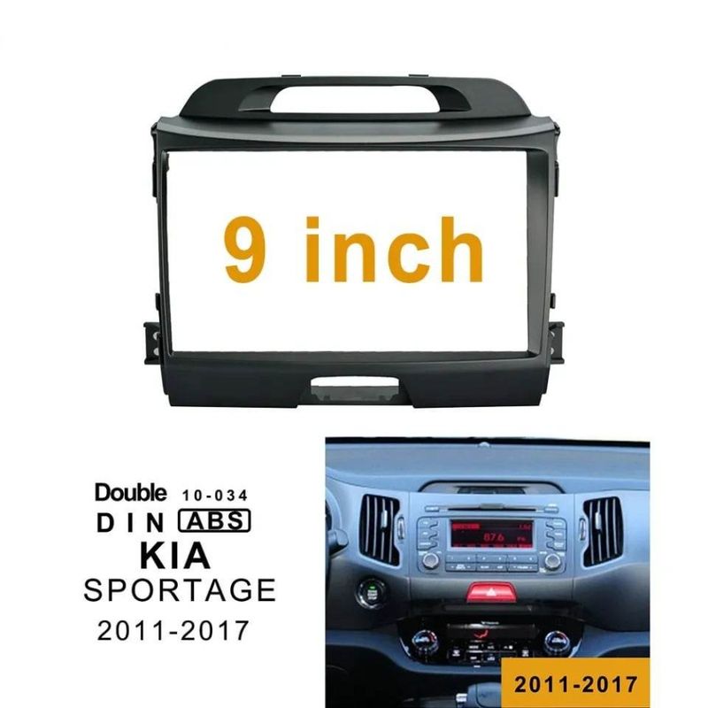 GENERICO - CONSOLA PARA KIA SPORTAGE DEL 2011 AL 2017 - 9"