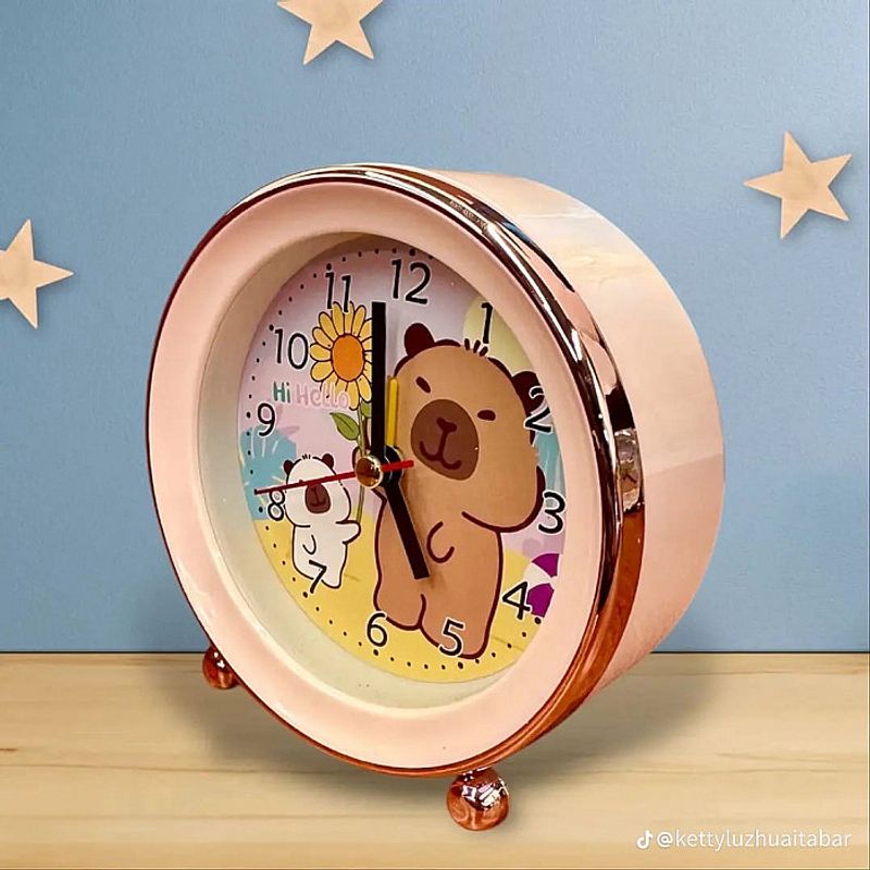 GENERICO - RELOJ DESPERTADOR CAPIBARA