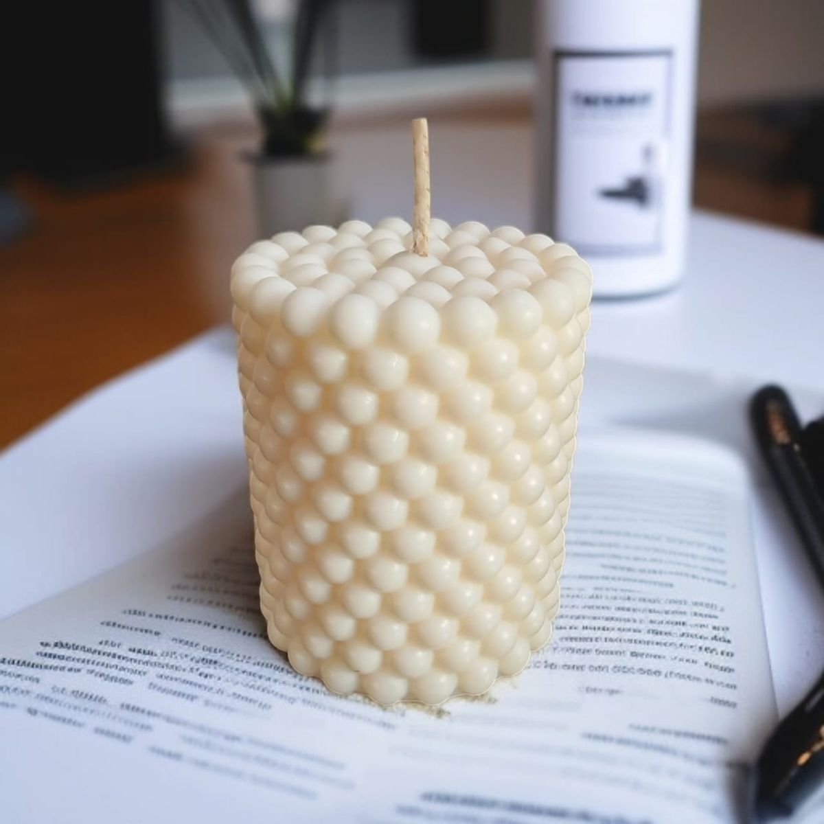 GENERICO - VELA  PERLADA PERFUMADA DE CERA DE SOJA