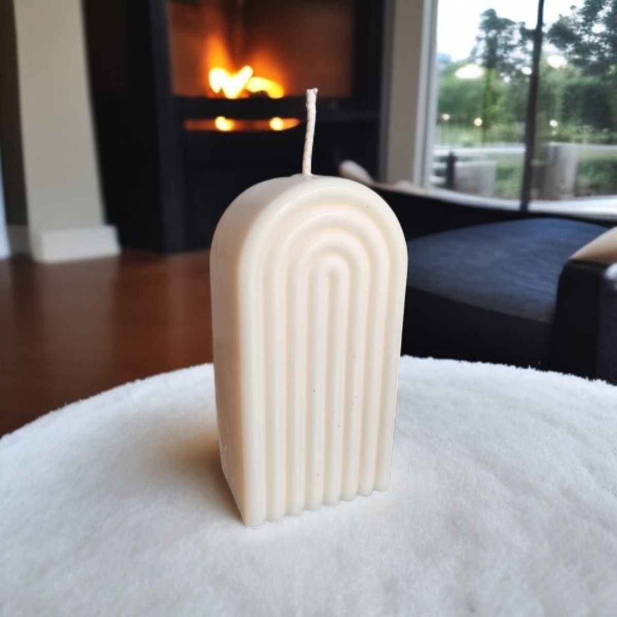 GENERICO - VELA  DE ARCO PERFUMADA DE CERA DE SOJA