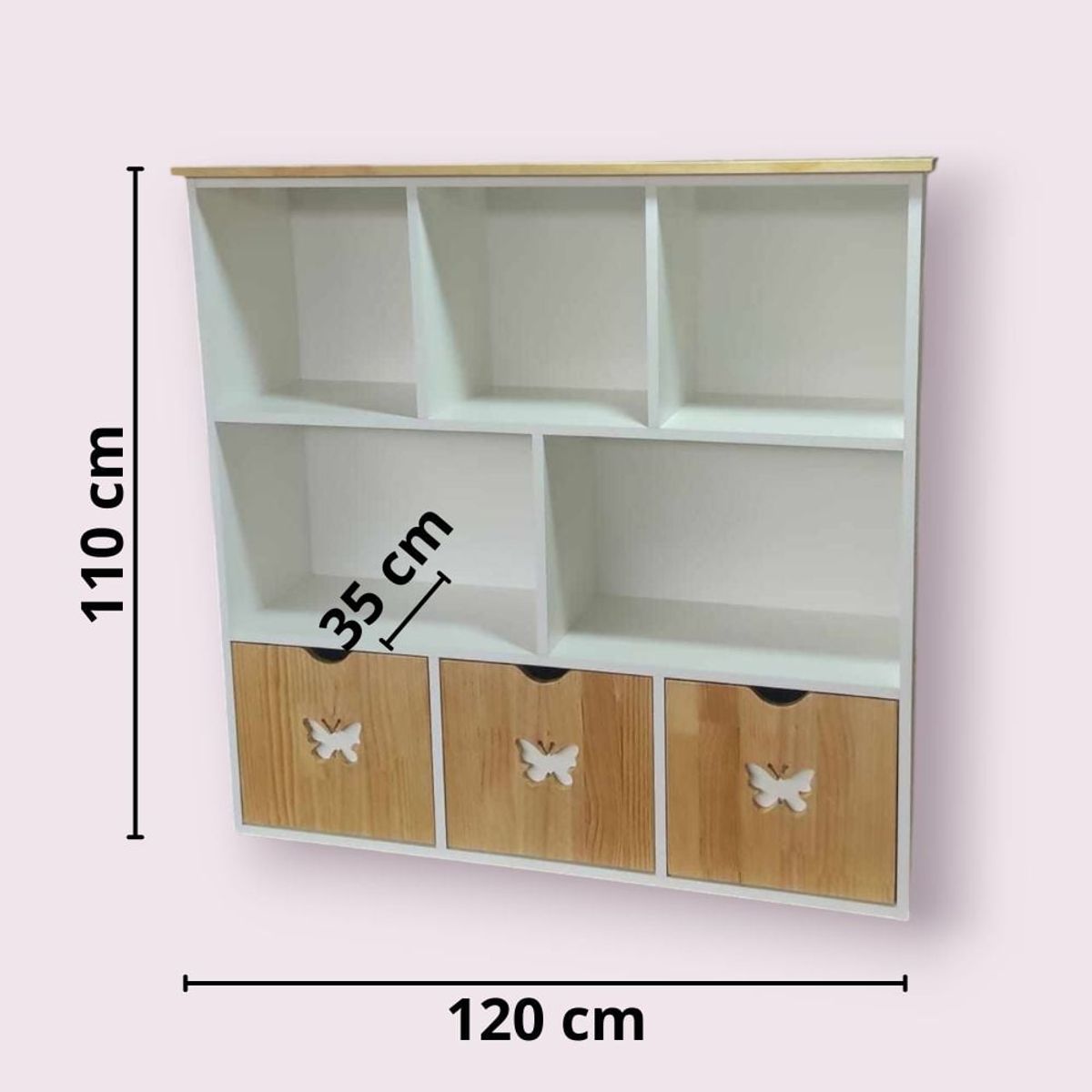 GENERICO - Juguetero Weymi - Mariposas