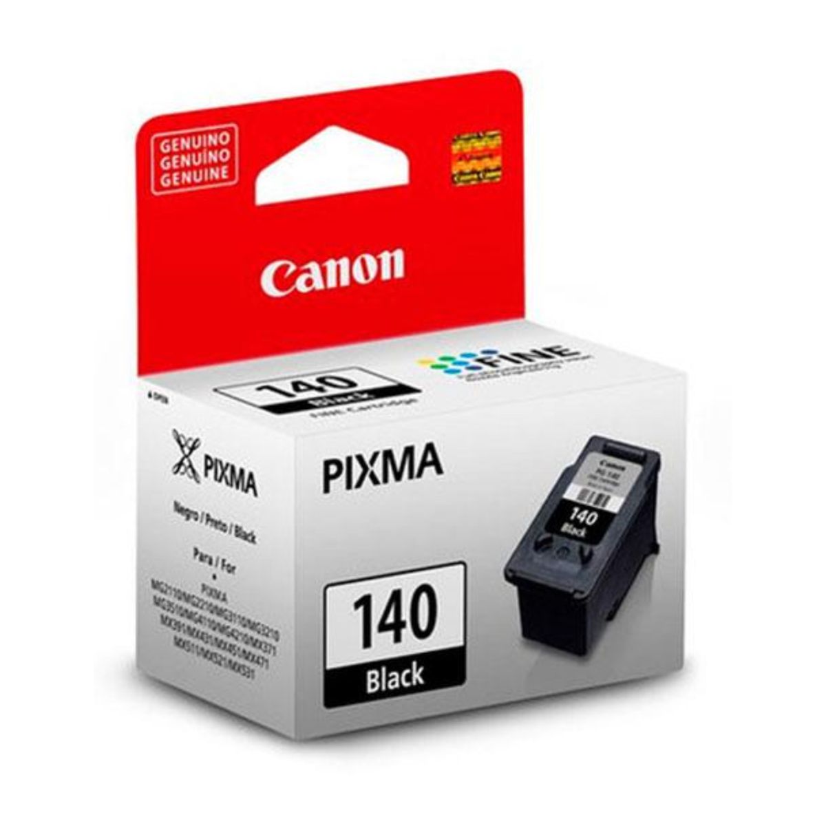 CANON - Cartucho de Tinta Canon PG-140 Negro