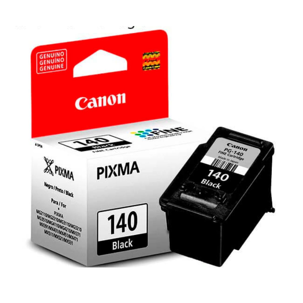 CANON - Cartucho de Tinta Canon PG-140 Negro