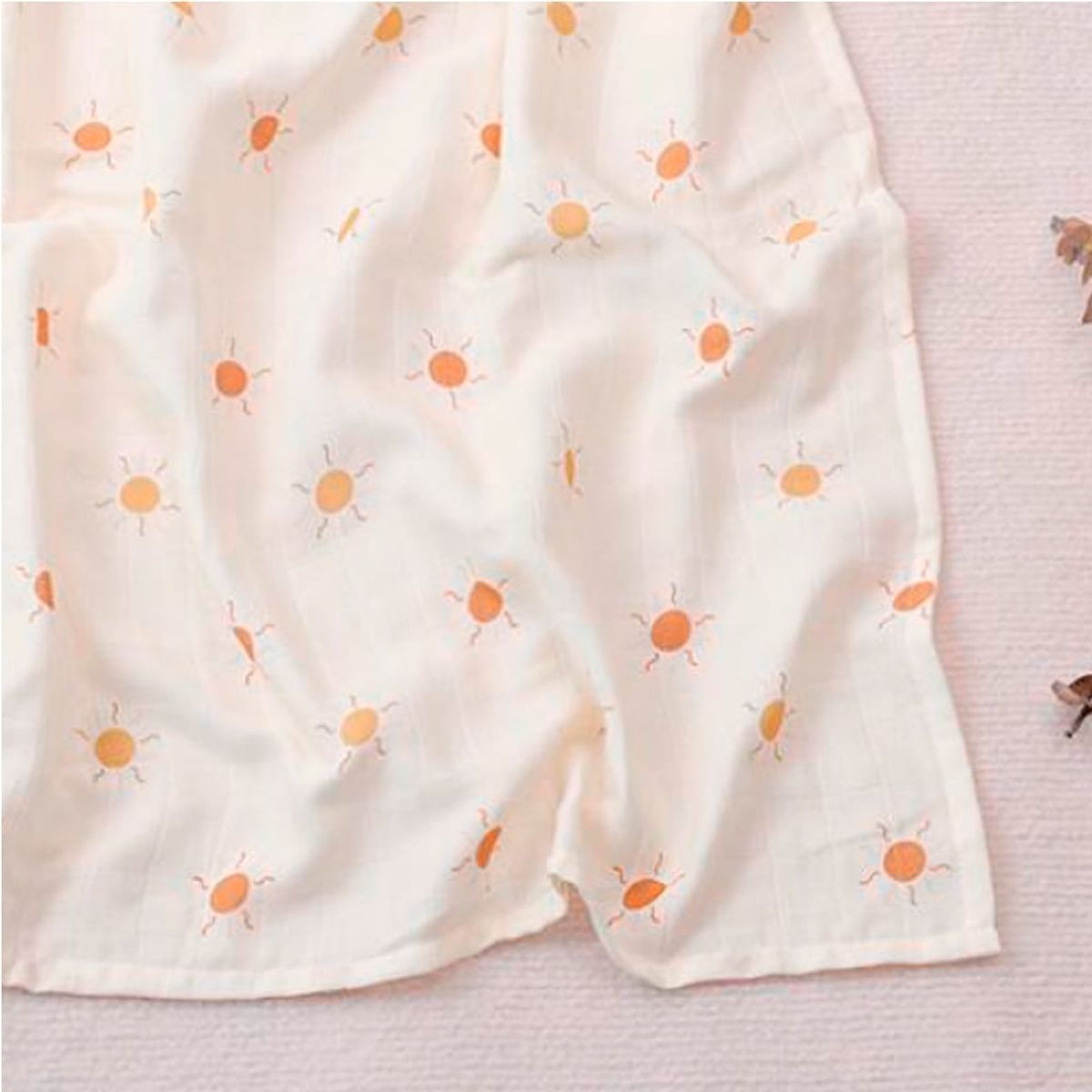 GENERICO - Manta de Muselina Suave para Bebé 100% Algodón 110 x 120 cm