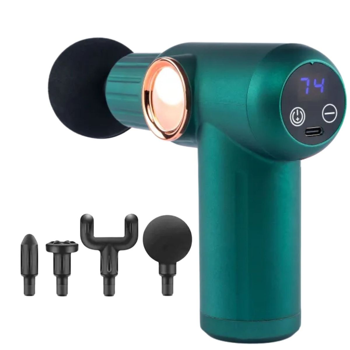 VICTORIA - Pistola de masajes Diguital de 32 velocidades de Recuperación muscular