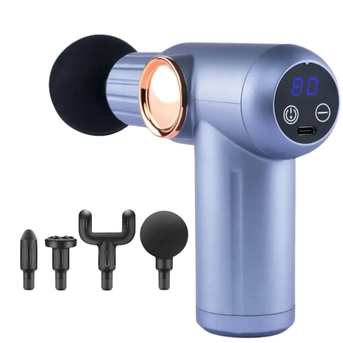 VICTORIA - Pistola de masajes Diguital de 32 velocidades de Recuperación muscular