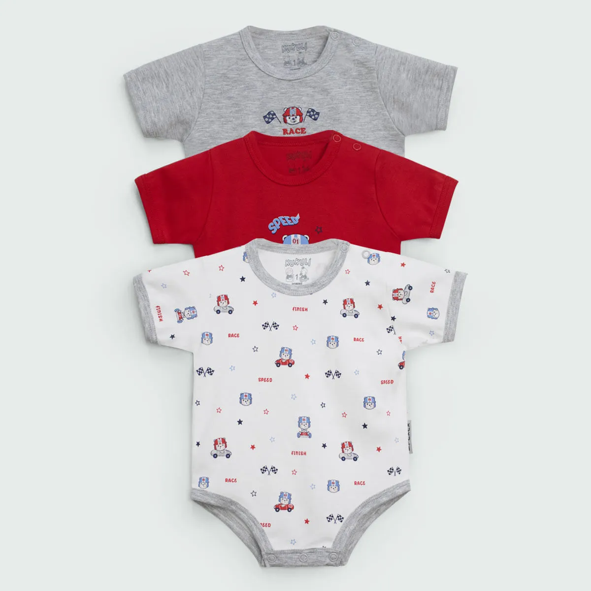 KUKULI - TRIPACK CARRITO BEBITO 4794