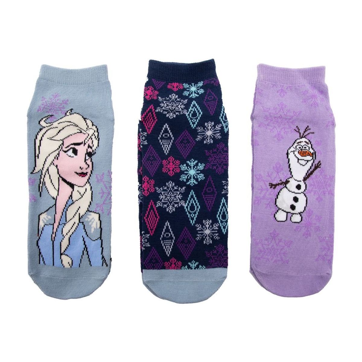 DISNEY - Medias Antideslizante Disney Frozen Elsa Tripack