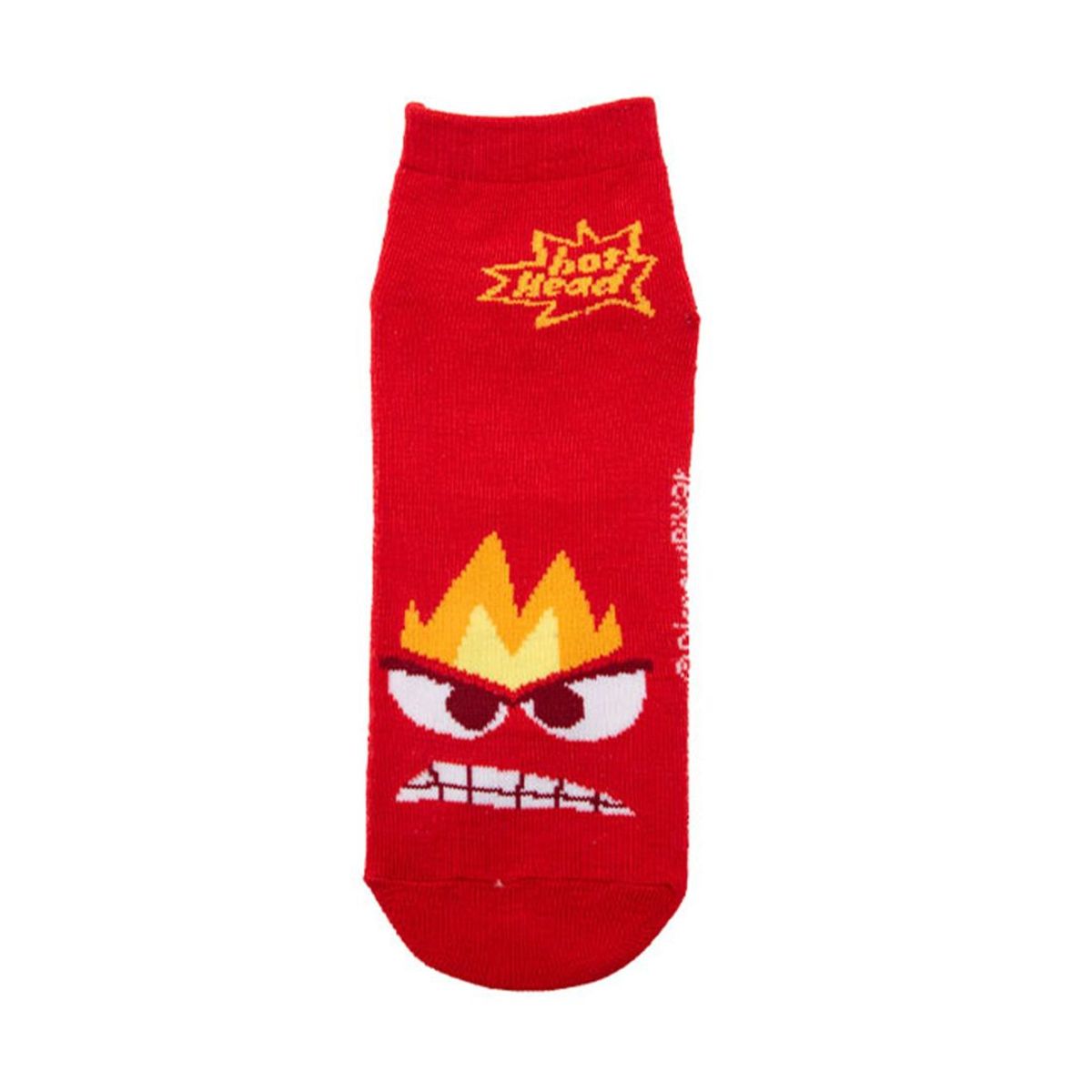 DISNEY - Medias Antideslizante Disney Intensamente Furia X Par