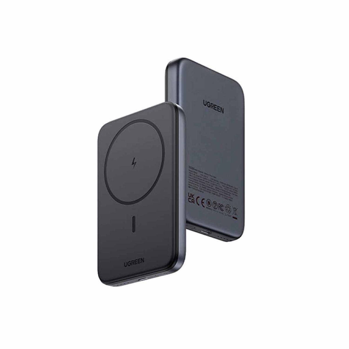 UGREEN - Power Bank Ugreen con carga inalámbrica 10000mAh 20W Negro Pb561 25919