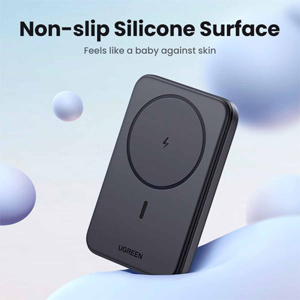 UGREEN - Power Bank Ugreen con carga inalámbrica 10000mAh 20W Negro Pb561 25919