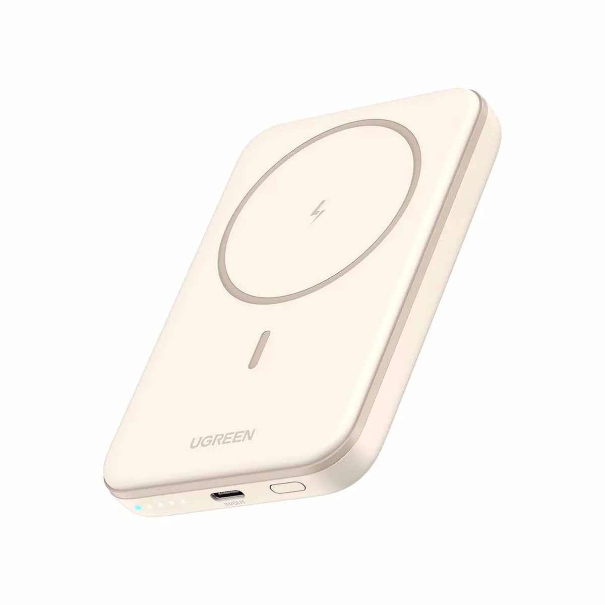UGREEN - Power Bank Ugreen 5000Mah Magnetic Wireless Beige Pb560 25207