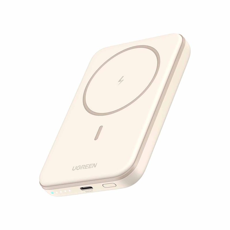UGREEN - Power Bank Ugreen 5000Mah Magnetic Wireless Beige Pb560 25207