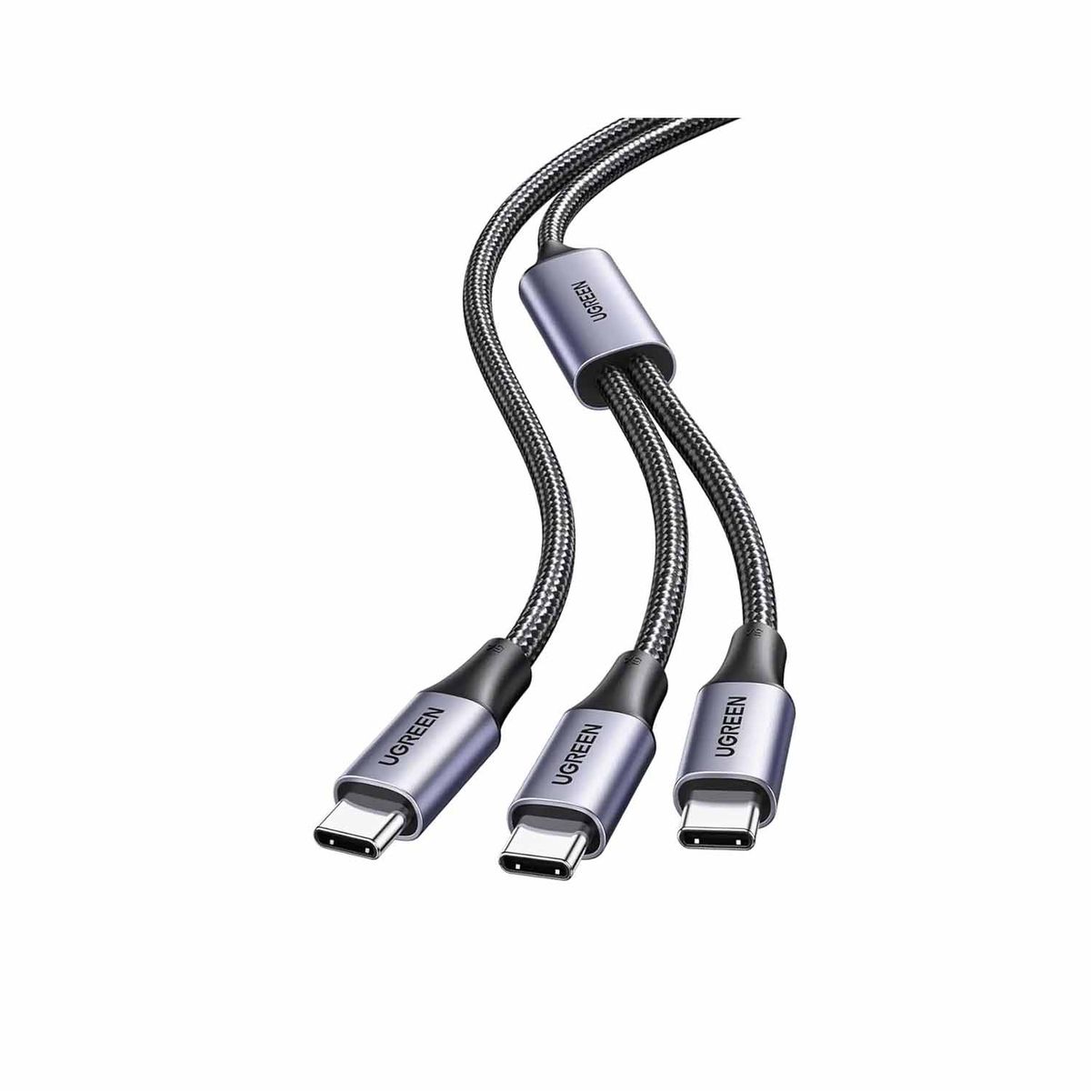 UGREEN - Cable Ugreen de Carga Rápida USB-C a USB-C 2 In1 100W Us561 35087