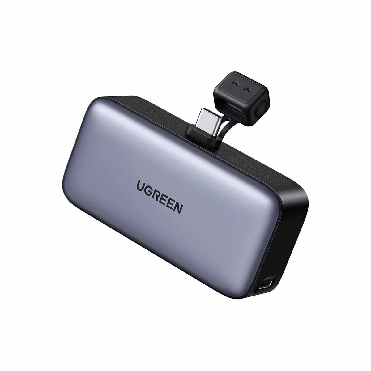 UGREEN - Power Bank Ugreen Nexode 5000Mah USB-C 20W Space Gray Pb503 35338