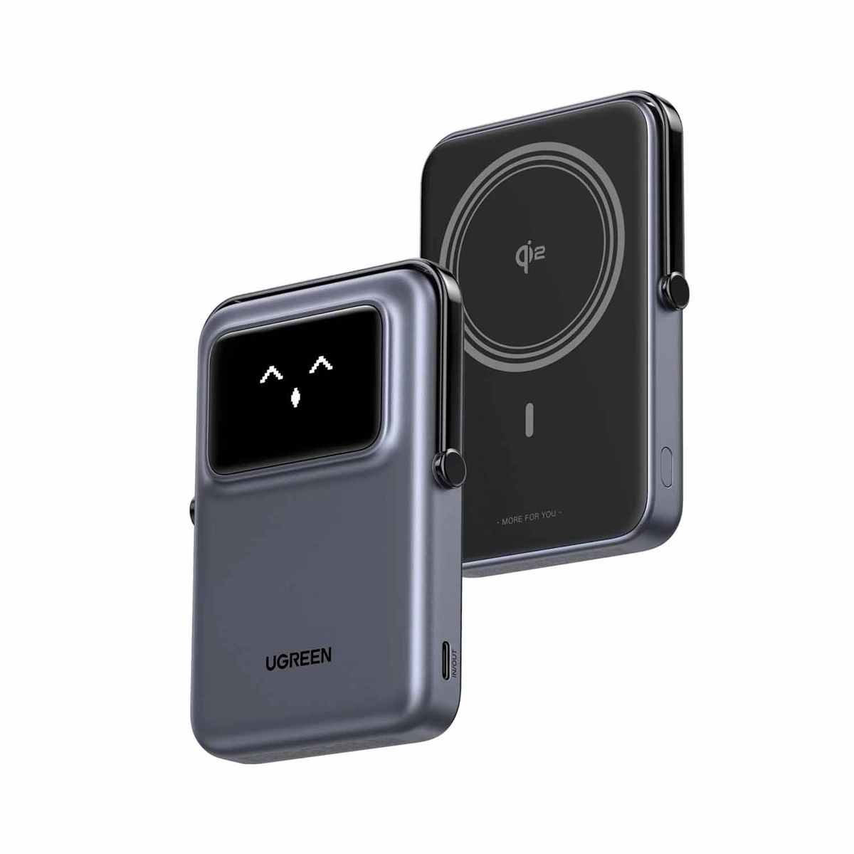 UGREEN - Power Bank Ugreen carga inalámbrica 5000Mah Negro Pb571 35605B