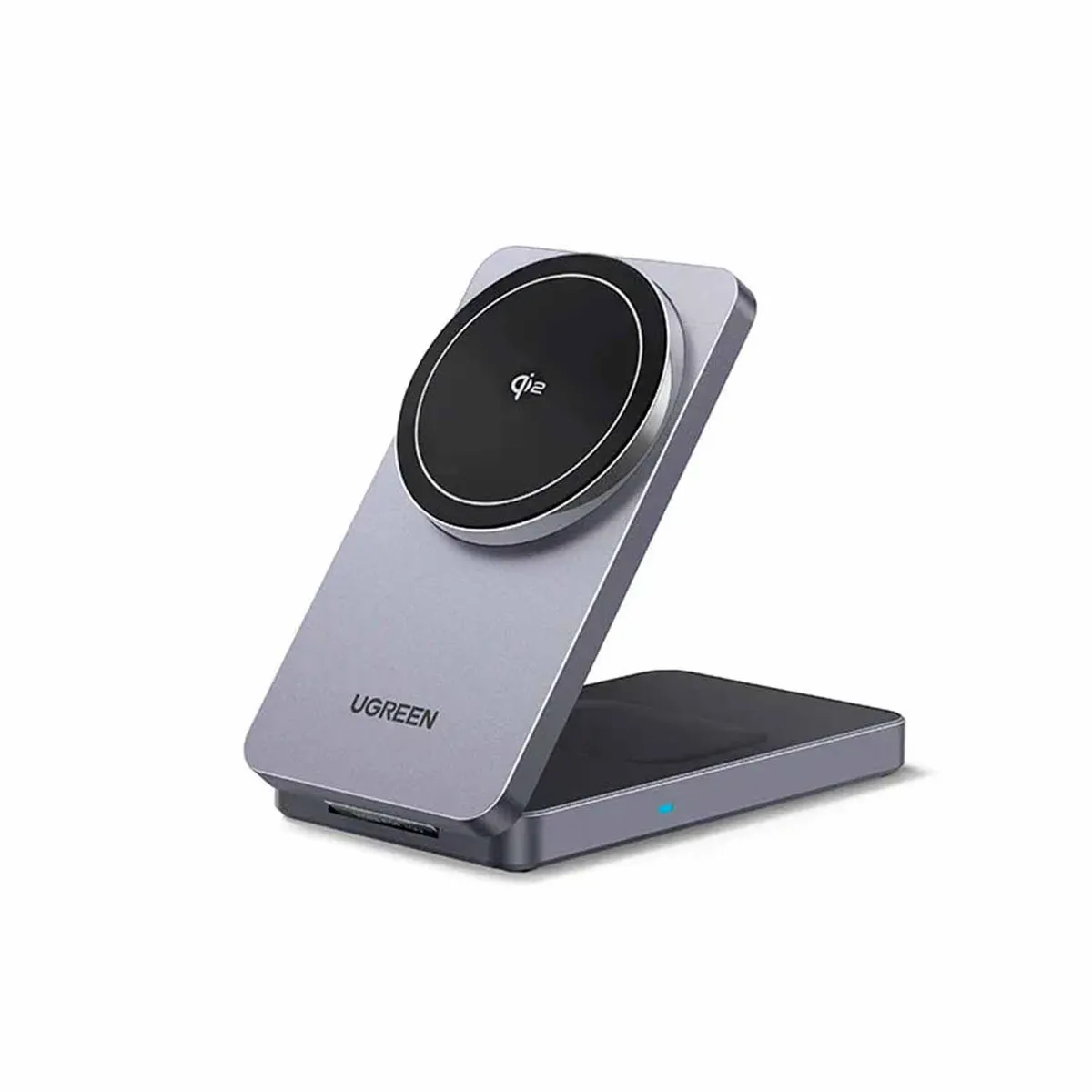 UGREEN - Cargador Ugreen inalámbrico Magsafe 2 en 1 15W 45023