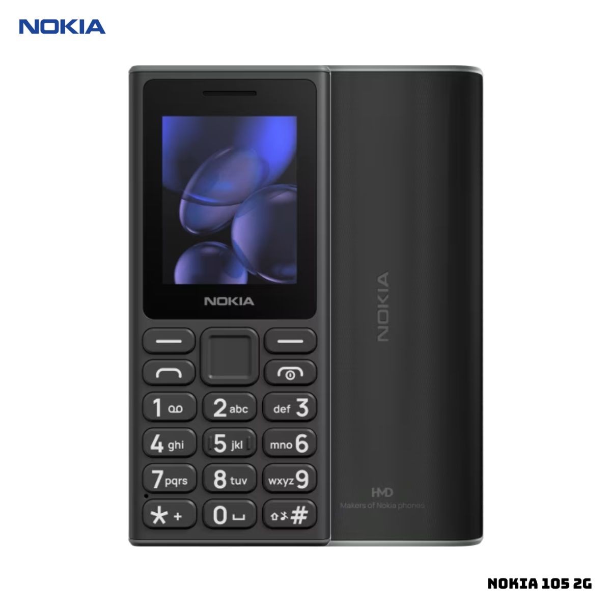 NOKIA - Celular Nokia 105 2G - Dual Sim - Negro
